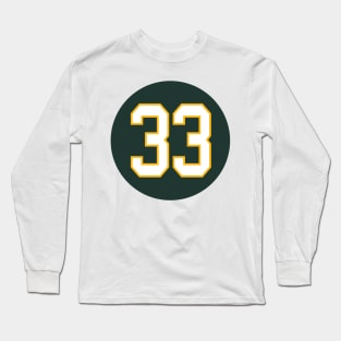 Aaron Jones Green Bay Packers Number 33 Jersey Inspired Long Sleeve T-Shirt